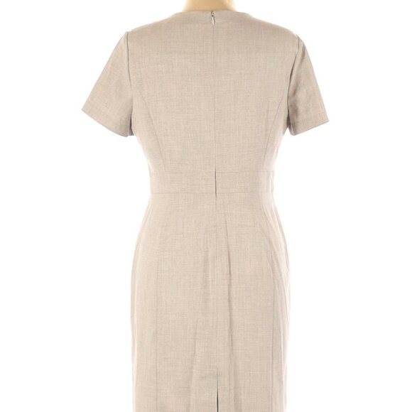 Amanda + Chelsea Gray Career Shift Dress - Picture 4 of 7